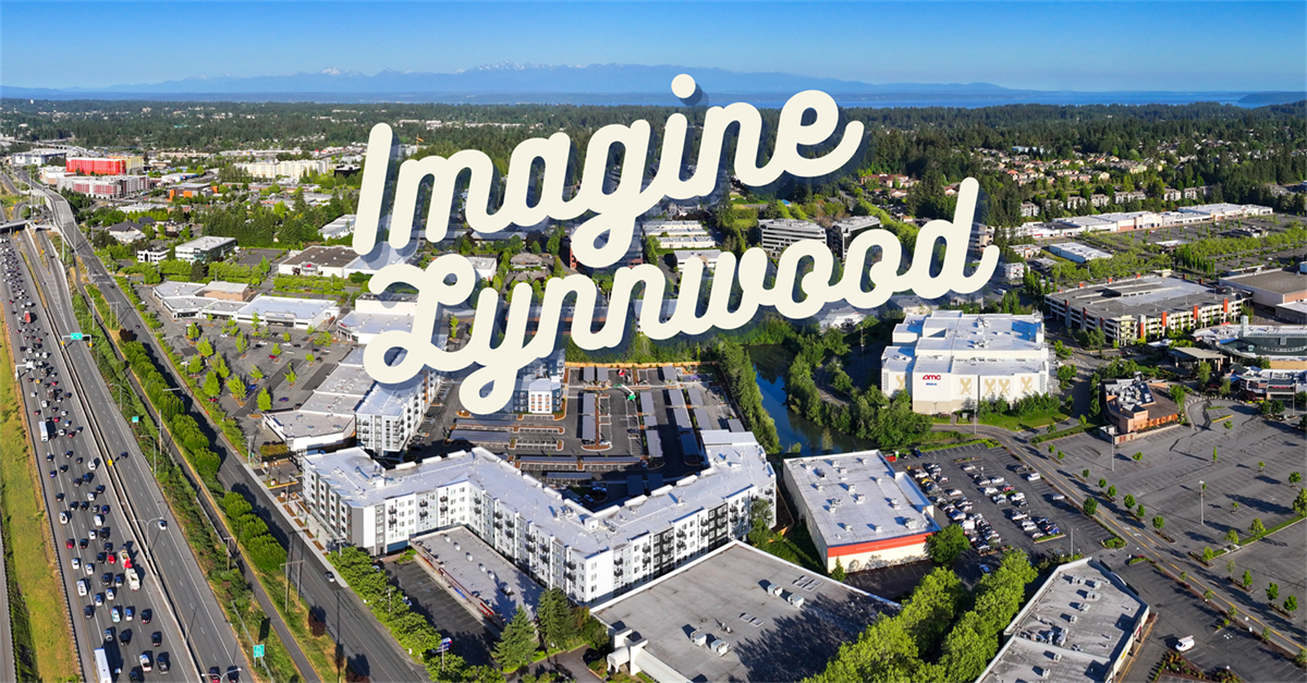 Lynnwood Wa Usa Por Volta De Dezembro De 2022 : Vista Aproximada