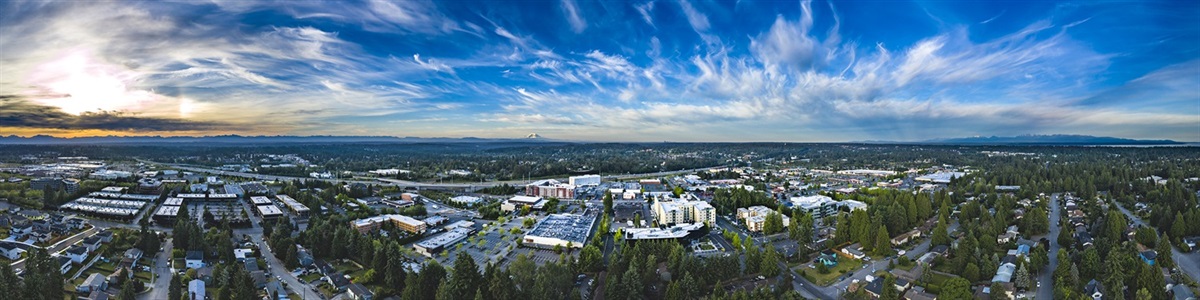 Lynnwood Wa Usa Por Volta De Dezembro De 2022 : Vista Aproximada