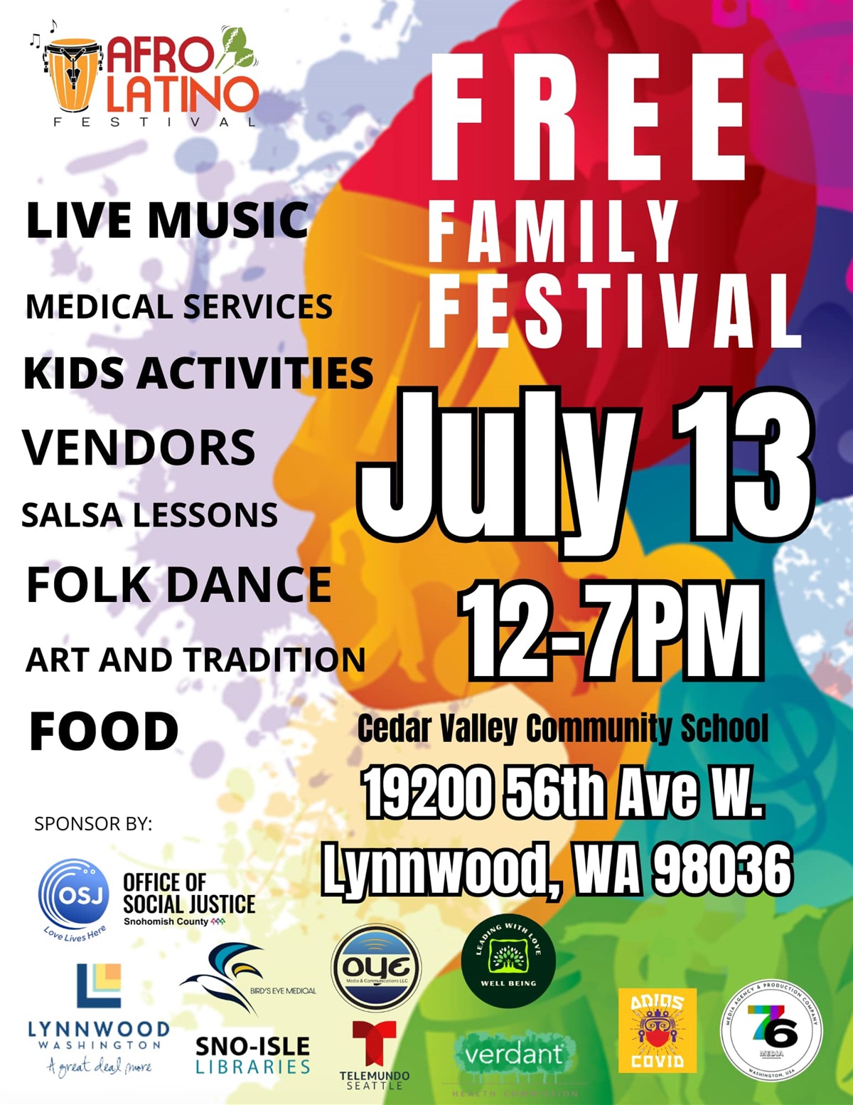 Afro Latino Festival – City of Lynnwood