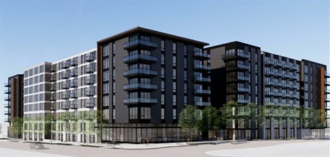 Rendering of Ember Apartments in Lynnwood